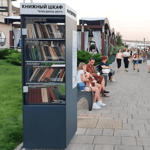 Витрина уличная «Буккроссинг» компактная